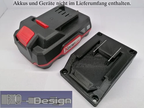 Adaptateur pour batterie Lidl Parkside Performance X20V PAP PAPS chargeur noir