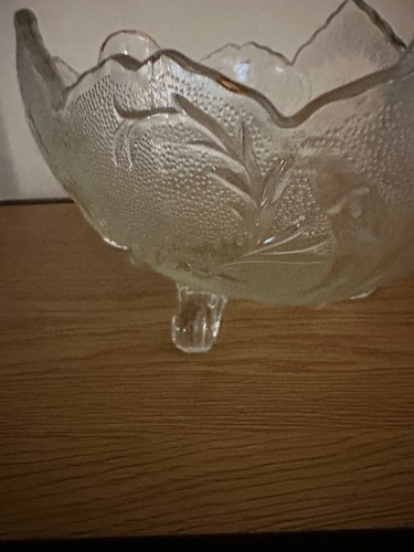 Jeannette Glass, Lombardi Footed Bowl, Vintage 1950's - Picture 8 of 11