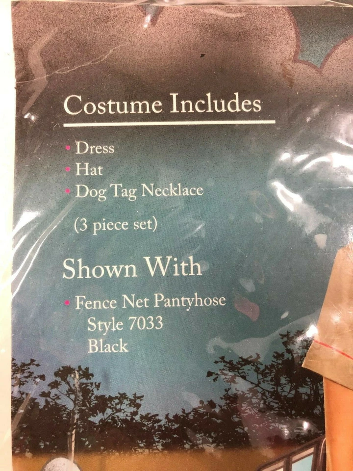 Sexy Disfraz de Halloween Dreamgirl SGT. Love 1X/2X Nuevo en Paquete Foto 2 de 4