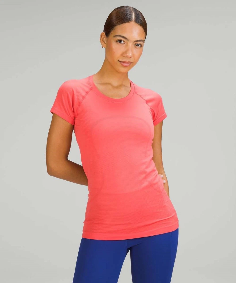 NEW LULULEMON Swiftly Tech 2.0 Short Sleeve Top 0 2 4 Pale Raspberry