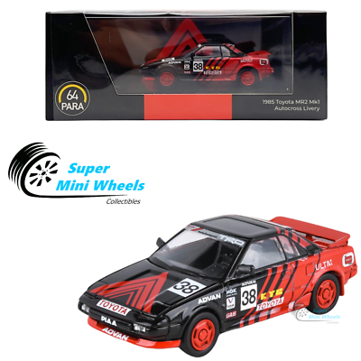 PARA64 1:64 1985 Toyota MR2 MK1 #38 ADVAN | eBay