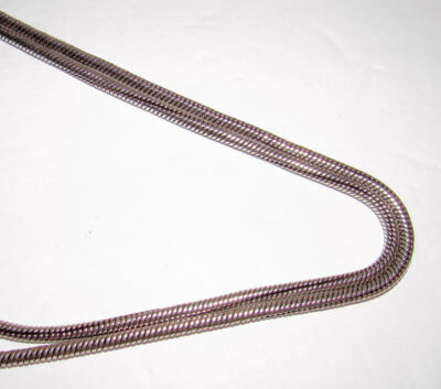 Brighton Heart Snake Chain Belt Size M Silver Tone 37\