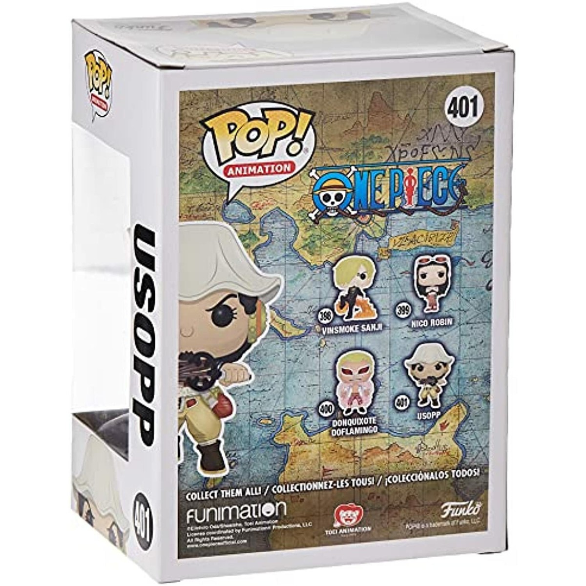 Funko Pop Animation: Usopp One Piece Figure w/Protector Funko Pop Animation: Usopp One Piece Figure w/Protector