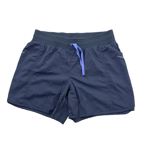 LL Bean Girls Trail Running Shorts Size 16 Drawstring 4.5" Inseam 43-22
