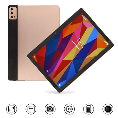 10.1in Tablet 2.4G 5GWiFi 8GB RAM 256GB ROM 1920x1200 5MP 13MP Octa Core 5800mAh