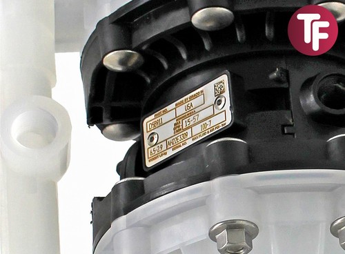 Graco D5B911 Husky 515 1/2" Air Diaphragm Pump (Polypropylene PTFE) - AT15/VA15 - Picture 8 of 13