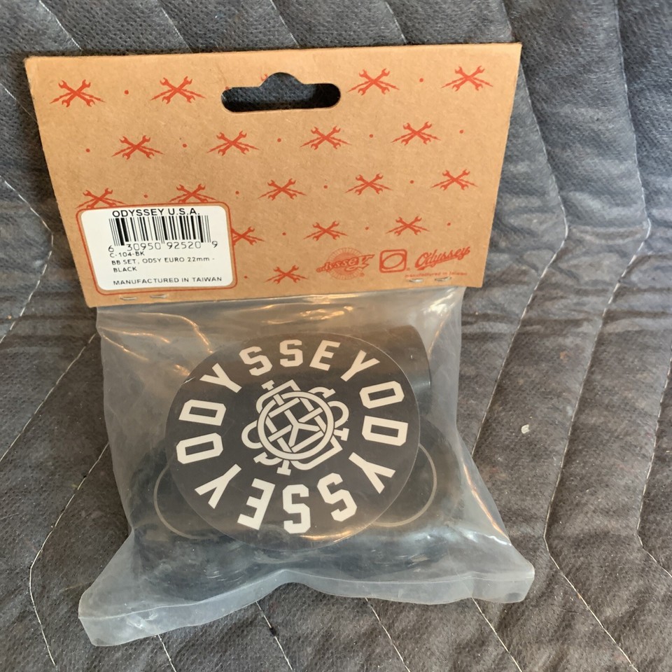 Odyssey Euro Bottom Bracket 22 mm Black Sealed Bearings European BB eBay