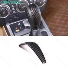 For LR Freelander 2 LR2 2008-2015 ABS Carbon Fiber Console Gear Shift Knob Cover