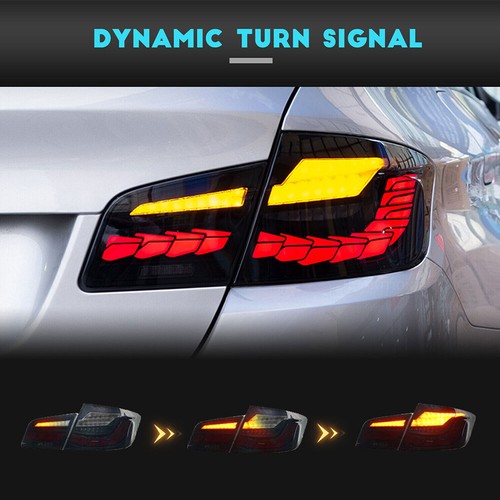 Rauchende LED Rückleuchten für BMW 5er F10 F18 2011-2017 Animation Rückleuchten - Picture 7 of 17