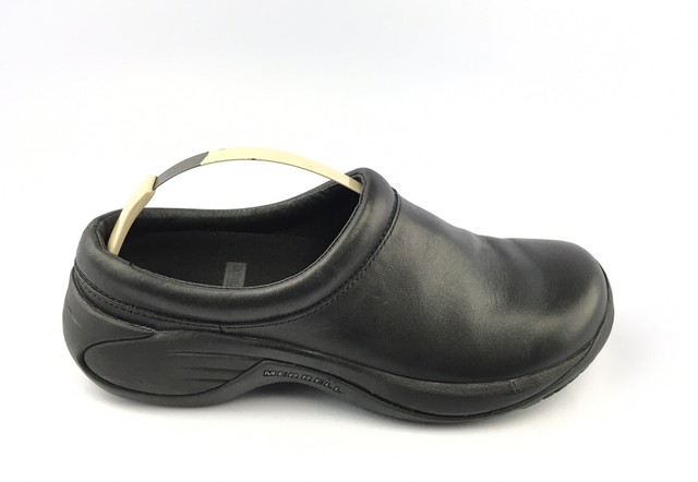 merrell mens slip on leather shoes