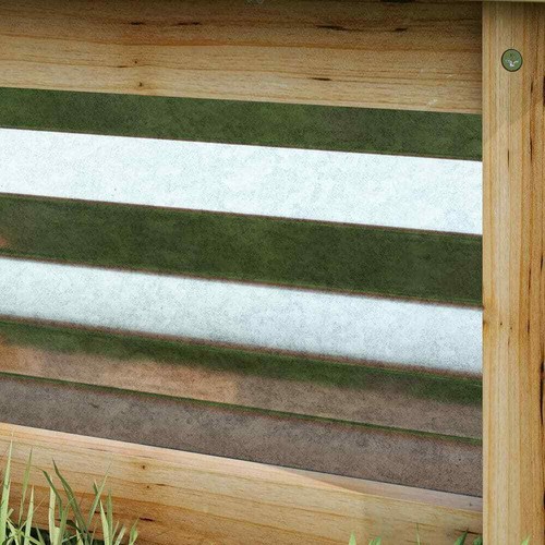Raised Garden Bed Kit, Outdoor Wooden Planter Box with Galvanized Metal Reinforc - Picture 7 of 7