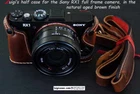 LUIGI HALF CASE for FULL FRAME SONY RX1/RX1R+DHL INCLUDED,OPTIONAL DELUXE STRAP