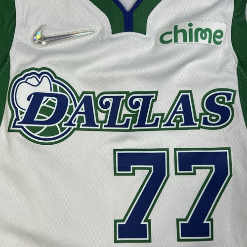 Maglia Uomo Nike Luka Doncic Dallas Mavericks City Edition Swingman Taglia Med 44 - Foto 5 di 8