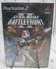 Star Wars Battlefront 2 (Sony PlayStation 2, PS2) Black Label NEW Sealed