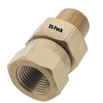 #ad 25 Erie Tools Pressure Washer 3 8quot; Male to Female NPT Brass Swivel Coupler $170.99