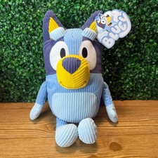 NWT Bluey Corduroy Pillow Buddy 16" Large Plush Kids Gift Toddler Preschool New