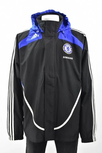 The Blues adidas Chelsea FC Football Training ZIP Jacket Mens SIZE 42-44 L adult
