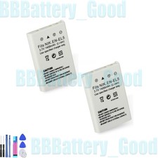 2x 1400mAh Battery EN-EL5 Battery for Nikon Coolpix 3700 4200 5200 5900 7900 P3