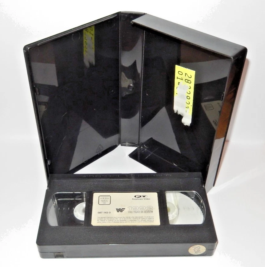 Deutschsprachige Wrestling VHS Kassetten WWF 1992 Year in Review - Bild 3 von 3