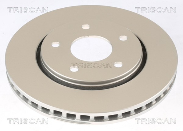 2X Bremsscheibe Coated Triscan 8120 101035C FüR Fiat Chrysler Freemont JTD 4X4 5-image