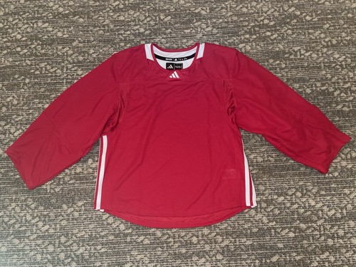 Adidas Youth Hockey Jersey YG GJ One Size Red And Navt May Fit Adult S M - Picture 4 of 15