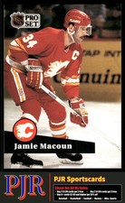 Jamie Macoun 1991-92 Pro Set #38 Calgary Flames
