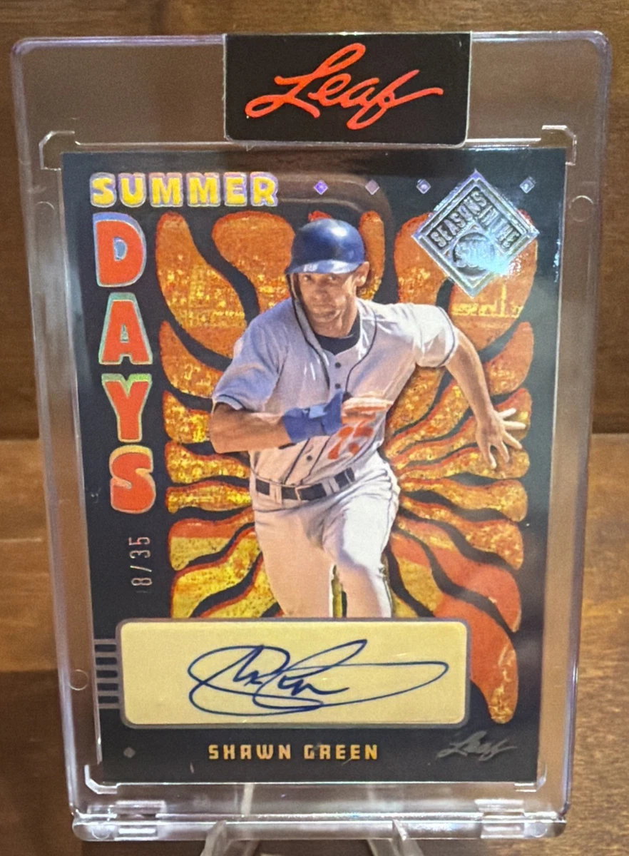 Baseball Shawn Green Sports Trading Cards & Accessories Serial
