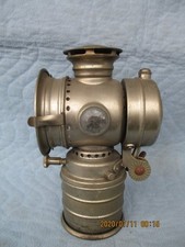 Antike Fahrrad Vorderlampe Karbidlampe GH  VITAPHARE  für Oldtimer