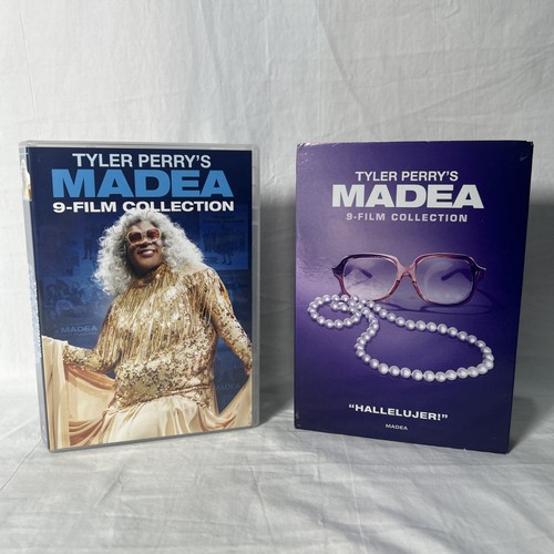 Tyler Perry's Madea 9 Disc Film Collection DVD Movie 2020 Box Set