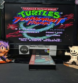 Teenage Mutant Ninja Turtles - Tournament Fighters Sega Genesis Tested Cart Only