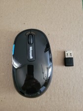 Microsoft - Sculpt Comfort Bluetooth Mouse With Dongle - 1557 - Black