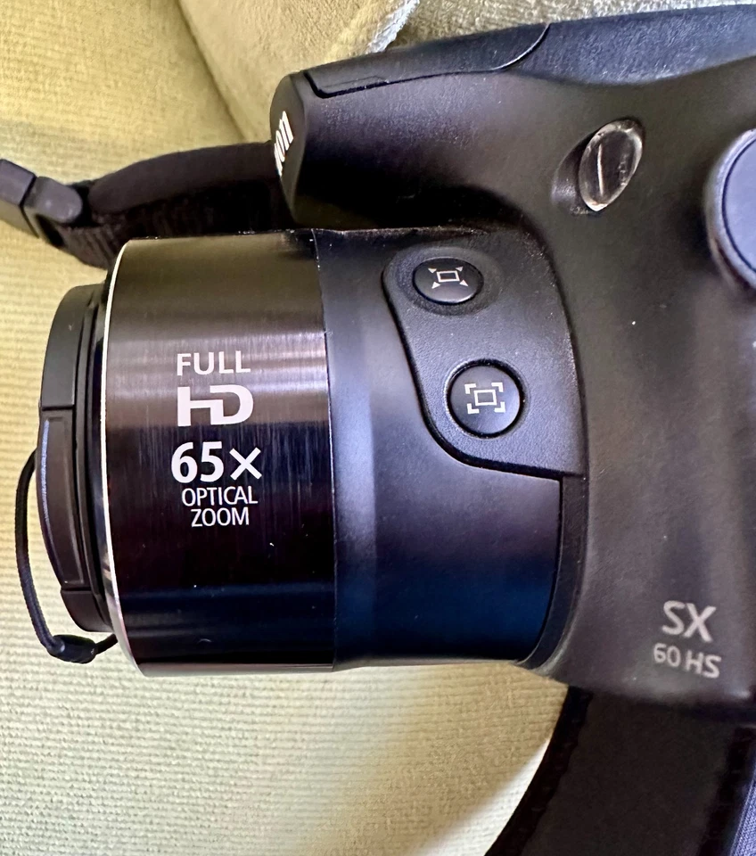 Canon PowerShot SX60 HS 16.1MP 65x Zoom Wi-Fi – Used + Case, Strap & Kit - Image 4 of 4