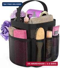 Mesh Shower Caddy Portable with 8 Upgraded Deeper Pockets,Hanging Caddy Dorm Bas