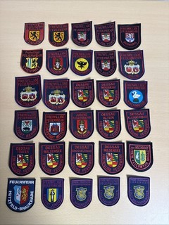 #32 Feuerwehrabzeichen Patches 30 Stück