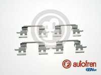 Autofren Seinsa ZubehöRsatz, Scheibenbremsbelag D42962A Passend FüR Subaru