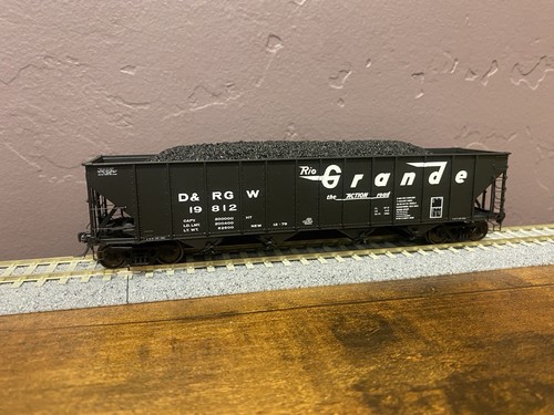 ExactRail Platinum HO RTR EP-82469-17 Bethlehem 3483 Hopper D&RGW #19803 NIB