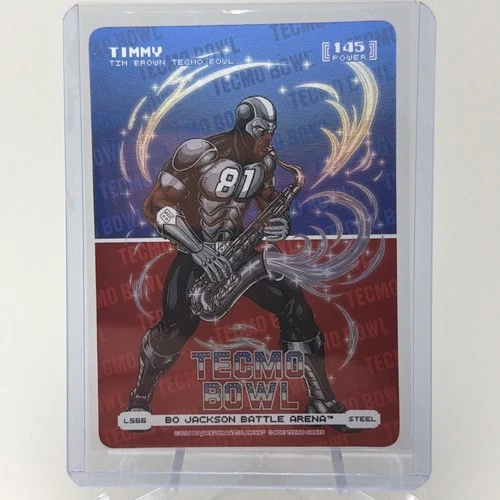Bo Jackson Battle Arena: Tecmo Bowl Edition Logofoil Steel Timmy L566