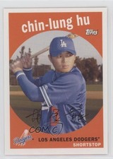 2008 Topps Trading Card History Chin-Lung Hu #TCH28 Rookie RC 0o6v. rookie card picture
