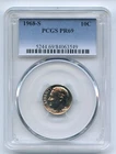 1968-S Roosevelt Dime Proof — photo from another recent sale