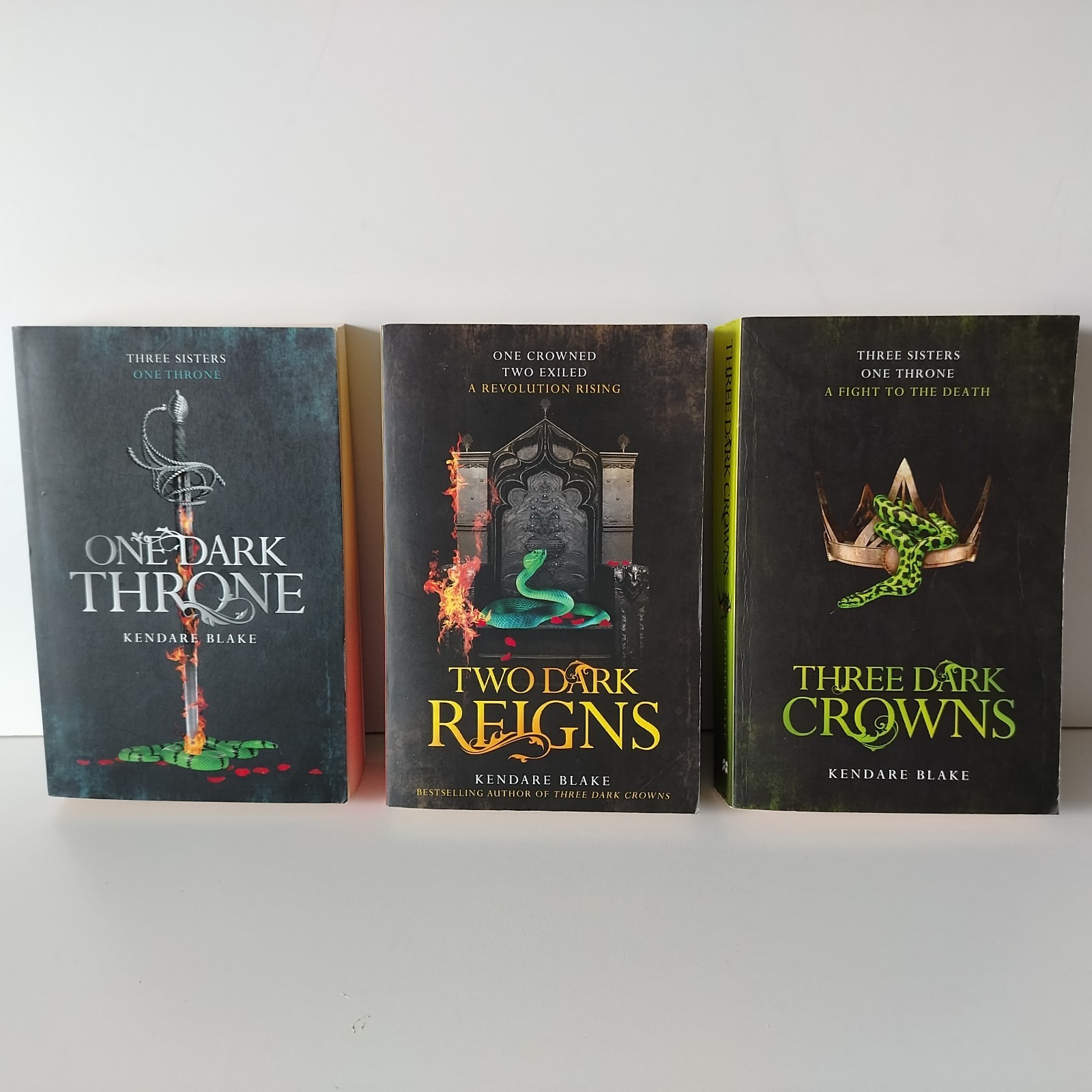 Three Dark Crowns Series Books 1-3 Collection By Kendare Blake