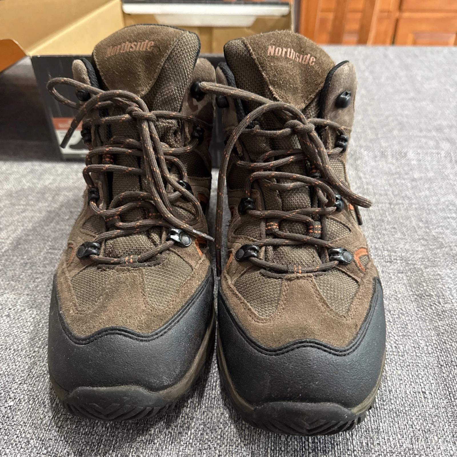 Northside Snohomish Waterproof Suede Hiking Trail Boots Men 9.5
Opens in a new window or tab