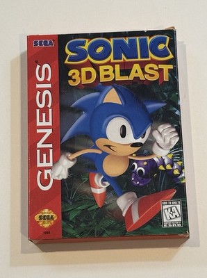 Sonic 3D Blast (Sega Genesis, 1996) CIB Complete W Manual