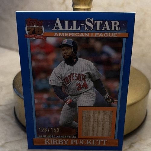 2026 Topps Series 2 Kirby Puckett Blue (RAW)