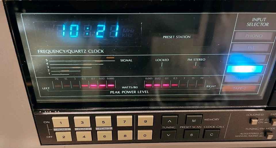 De Colección Sansui Z-5000X AM FM Estéreo Cuarzo Sintetizador Compu-Receptor Amplificador Foto 2 de 4