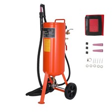 Uimoso 10 Gallon Heavy-duty Sand Blaster 60-110 Psi With 2 Nozzles 7.5ft Hose Uimoso 10 Gallon Heavy-duty Sand Blaster 60-110 Psi With 2 Nozzles 7.5ft Hose