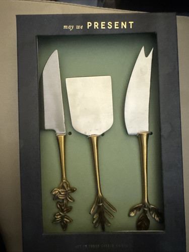Anthropologie Home - Käsemesser - Gold