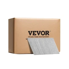 VEVOR 16 Gauge Finish Nails, 2 in Angled Finishing Nails, 2000-Count Galvanized