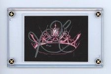 Blackpink Rose Autographed Trading Card Sized Signed Cut ACOA