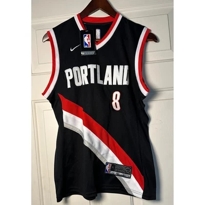 Nike Portland Trail Blazers Aminu Icon Swingman Jersey Women's L NWT - Image 1 of 4