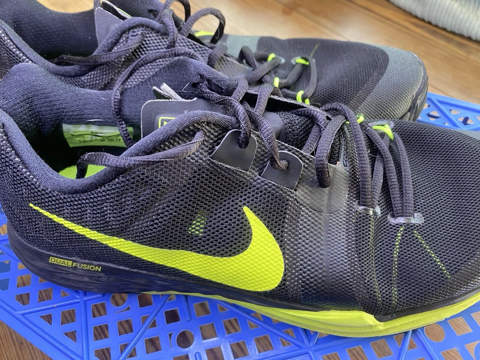 Nike Uomo Trainer Uk Taglia 9.5 Nero